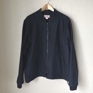 Filson garment vintage virgin wool black  zip jacket/jacket liner